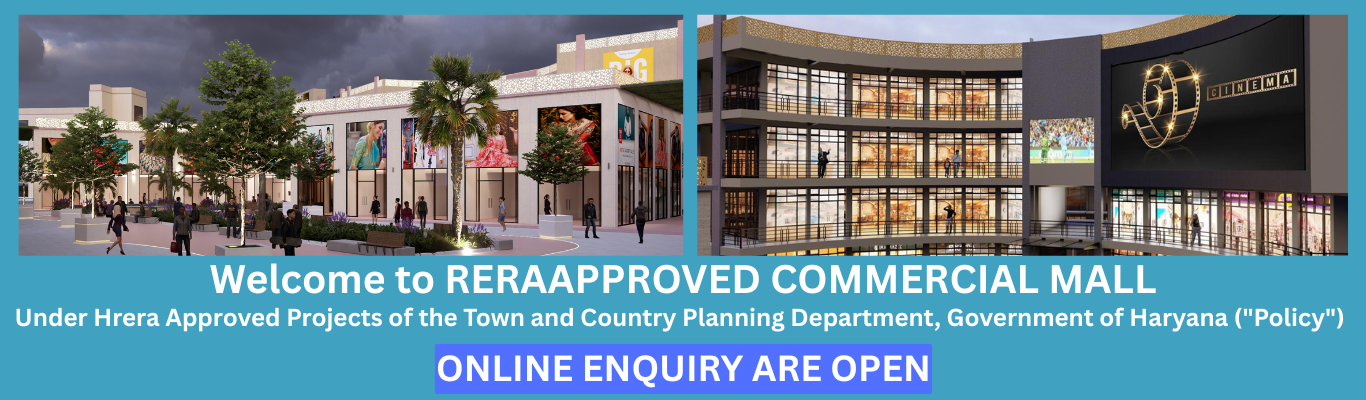 Welcome to RERAAPPROVED COMMERCIAL MALL